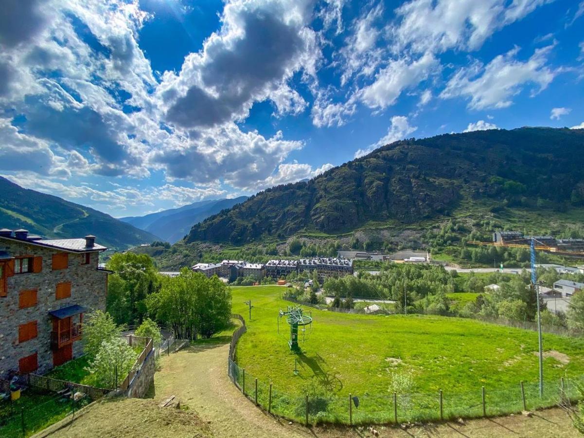 Naturaleza En Soldeu - Disfruta En Familia De Terraza Con Vistas - Parking Gratis Canillo Extérieur photo